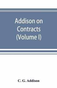Addison on contracts