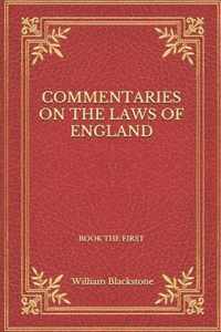 Commentaries On The Laws Of England