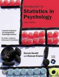 Introduction To Statistics In Psychology. Dennis Howitt, Duncan Cramer