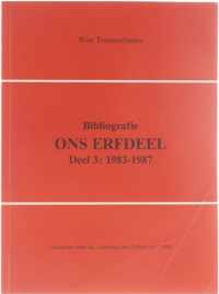 Bibliografie Ons Erfdeel / Dl. 3, 1983-1987