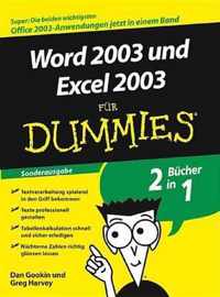 Word 2003 Und Excel 2003 fur Dummies