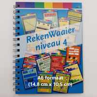 Rekenwaaier niveau 4 [rekentips] - [rekenhulpboek] - [inhoud] - [metriek] - [procenten] - [schaal] - [oppervlakte] - [winst en verlies] - [voorrangsregels]