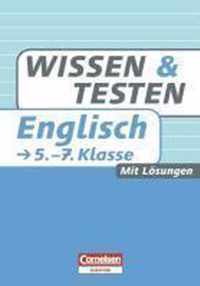 Wissen und Testen 5.-7. Schuljahr Englisch