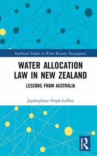 Water Allocation Law in New Zealand