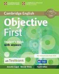 Testbank Objective First Fourth edition. Student's Book with answers with CD-ROM with Testbank