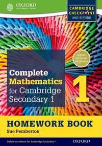 Complete Mathematics for Cambridge Lower Secondary Homework Book 1 (Pack of 15)
