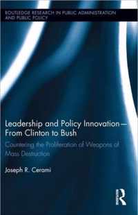Leadership and Policy Innovation-From Clinton to Bush