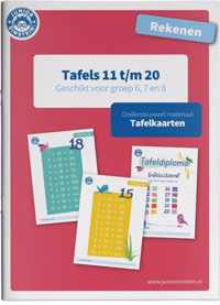 Tafels 11 t/m 20 rekenen geschikt voor groep 6, 7 en 8