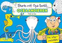 Kleuren met Opa Knoest - Oceaandieren - 5 ex.