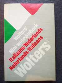 Wolters mini woordenboek italiaans(1e dr