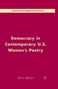 Democracy in Contemporary U.S. Women's Poetry