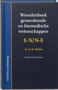 Woordenboek geneeskunde en Biomedische wetenschappen EN/NE + CD-ROM