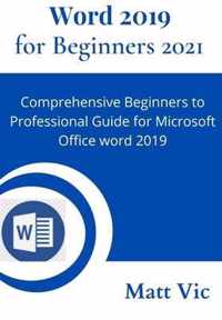 Word 2019 for Beginners 2021