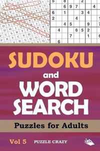 Sudoku and Word Search Puzzles for Adults Vol 5