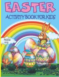 Easter Activity Book for Kids Ages 6-12