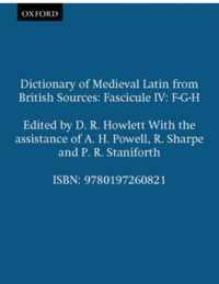Dictionary of Medieval Latin from British Sources