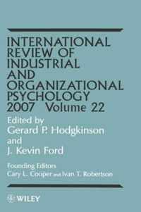 International Review of Industrial and Organizational Psychology 2007