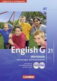 English G 21. 2. Fremdsprache. Ausgabe A 1. Workbook mit CD (e-Workbook) und CD