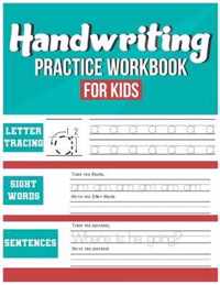 Handwriting Practice Workbook for Kids