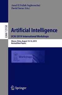 Artificial Intelligence. IJCAI 2019 International Workshops