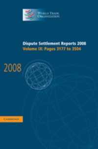 Dispute Settlement Reports 2008