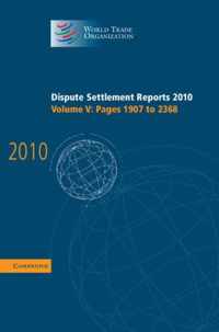 Dispute Settlement Reports 2010: Volume 5, Pages 1907-2368