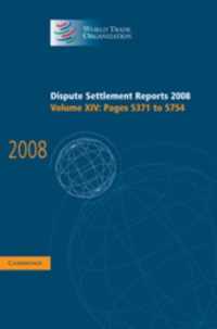 Dispute Settlement Reports, Volume XIV