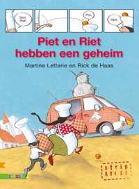 Piet en Riet hebben een geheim - Martine Letterie - Hardcover (9789048718801)