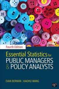 Essential Statistics for Public Managers and Policy Analysts