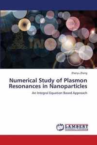 Numerical Study of Plasmon Resonances in Nanoparticles