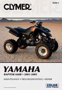 Clymer Yamaha Raptor 660R 2001-20