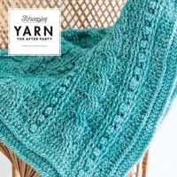 YARN THE AFTER PARTY NR.24 POPCORN-CABLES BLANKET