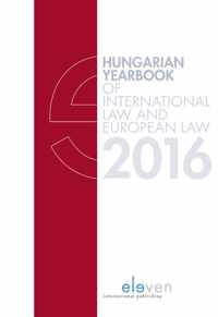 Hungarian Yearbook of International Law and European Law