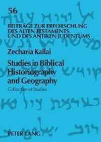 Studies in Biblical Historiography and Geography