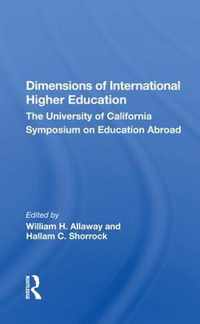 Dimensions Of International Higher Education