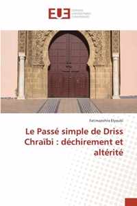 Le Passe simple de Driss Chraibi