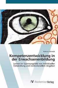 Kompetenzentwicklung in der Erwachsenenbildung