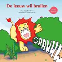 De leeuw wil brullen