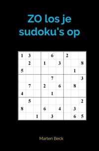 ZO los je sudoku's op