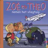 Zoe En Theo Nemen Het Vliegtuig