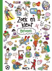 Zoek- en kleurboek - Beroepen