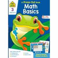 School Zone Math Basics Grade 3 Press-Out Workbook