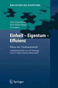 Einheit - Eigentum - Effizienz