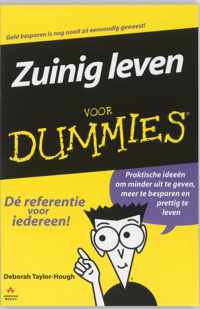 Voor Dummies - Zuinig leven voor Dummies