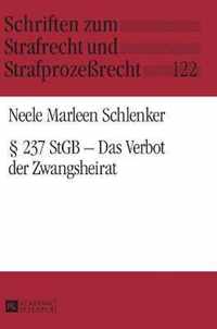 § 237 StGB - Das Verbot der Zwangsheirat