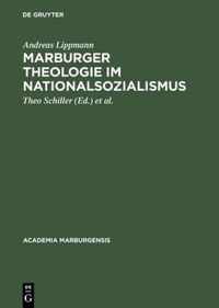 Marburger Theologie Im Nationalsozialismus